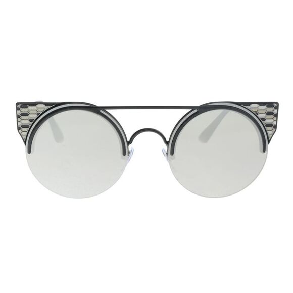 Bulgari BV6088 239/6G black Cat eye Sunglasses